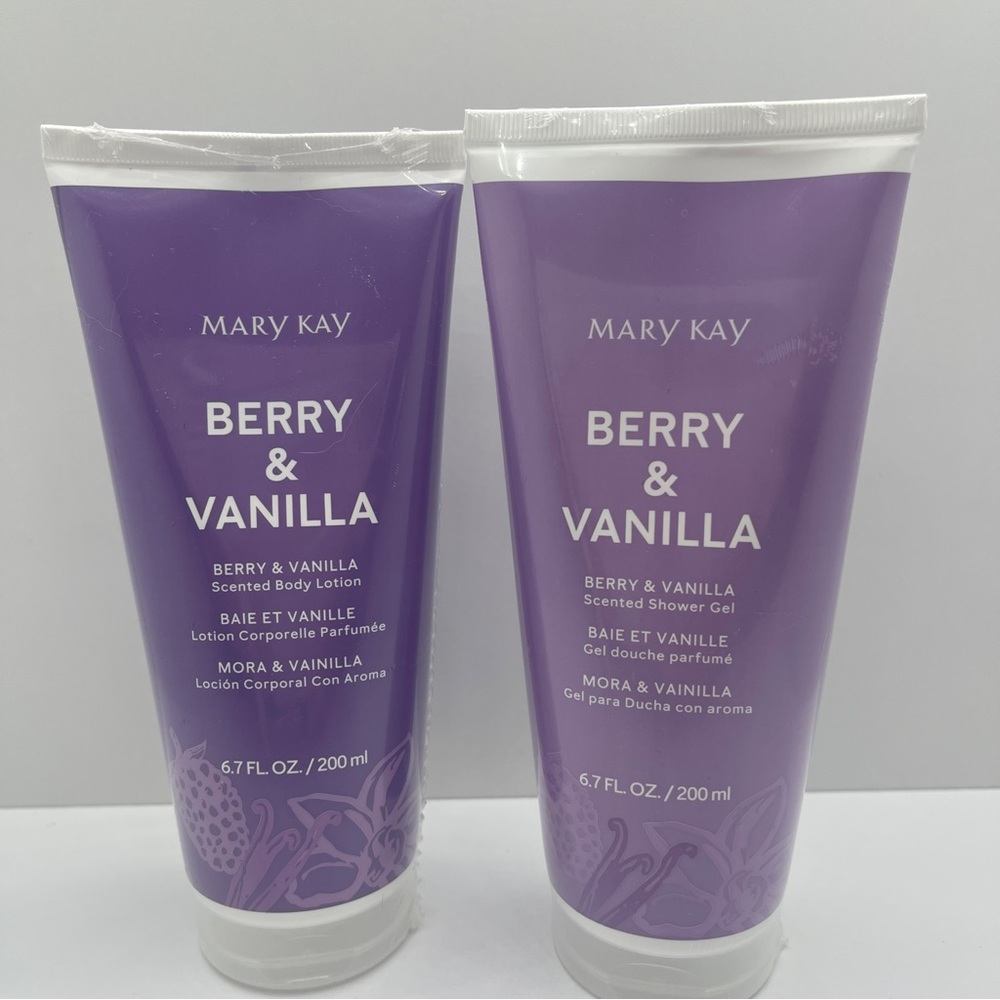 Mary Kay body lotion, and shower gel collection